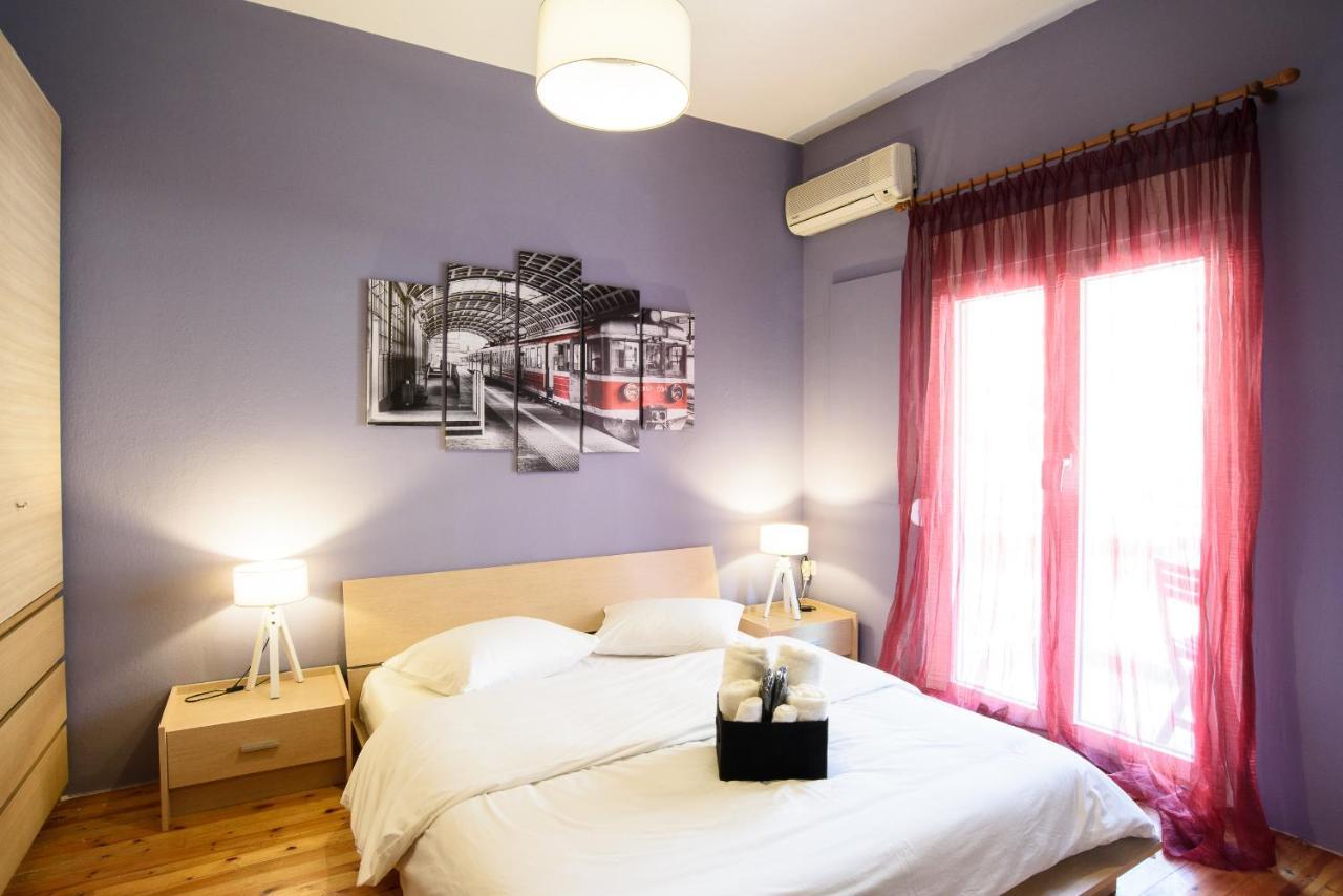 Salonika Downtown Spacious Apartment Thessaloníki Eksteriør bilde